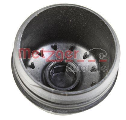 Cubierta, caja filtro de aceite (Cuerpo filtro de aceite) METZGER ref. 2370055